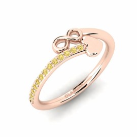 GLAMIRA Anillo Aslaug