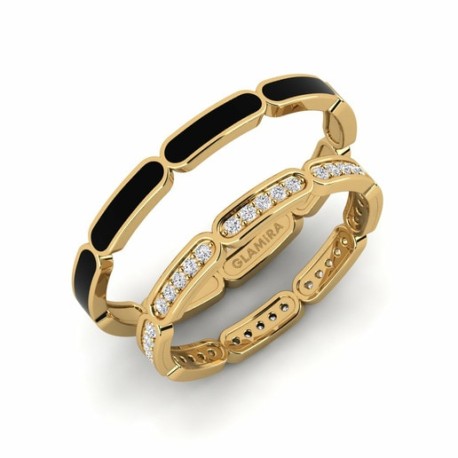 GLAMIRA Anillo Dossleyn Set