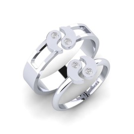 GLAMIRA Anillo Thachis Set